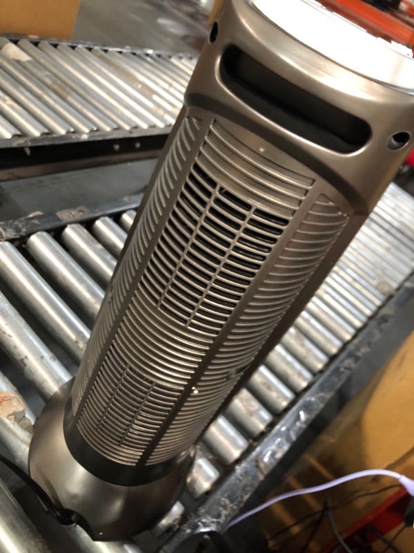 Photo 2 of ***USED - DIRTY - POWERS ON - SEE PICTURES***
Comfort Zone CZ499R 1,500-Watt Oscillating Ceramic Tower Heater with Remote Control