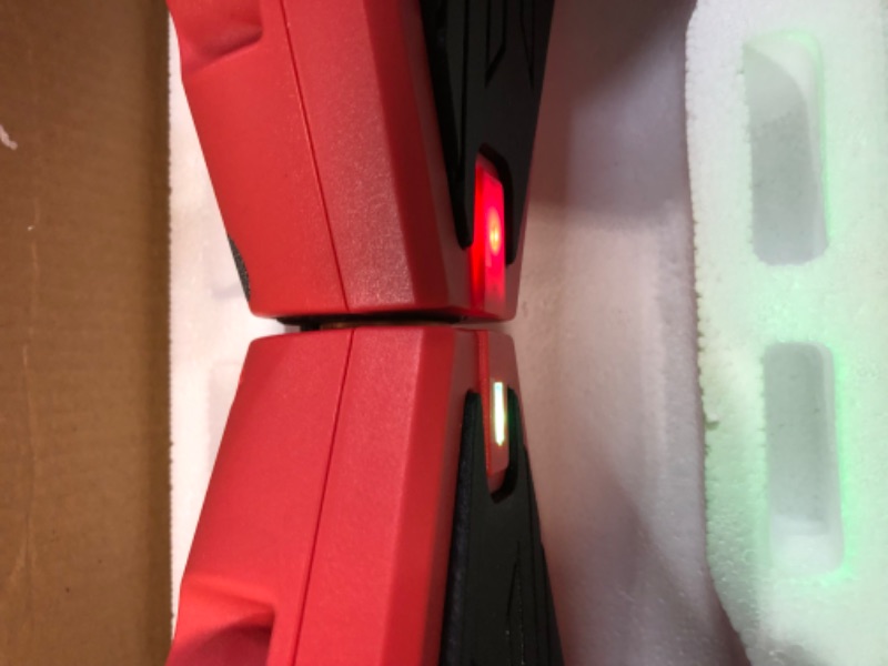 Photo 2 of ***NO CHARGER*** Jetson All Terrain Light Up Self Balancing Hoverboard with Anti-Slip Grip Pads, for riders up to 220lbs Red