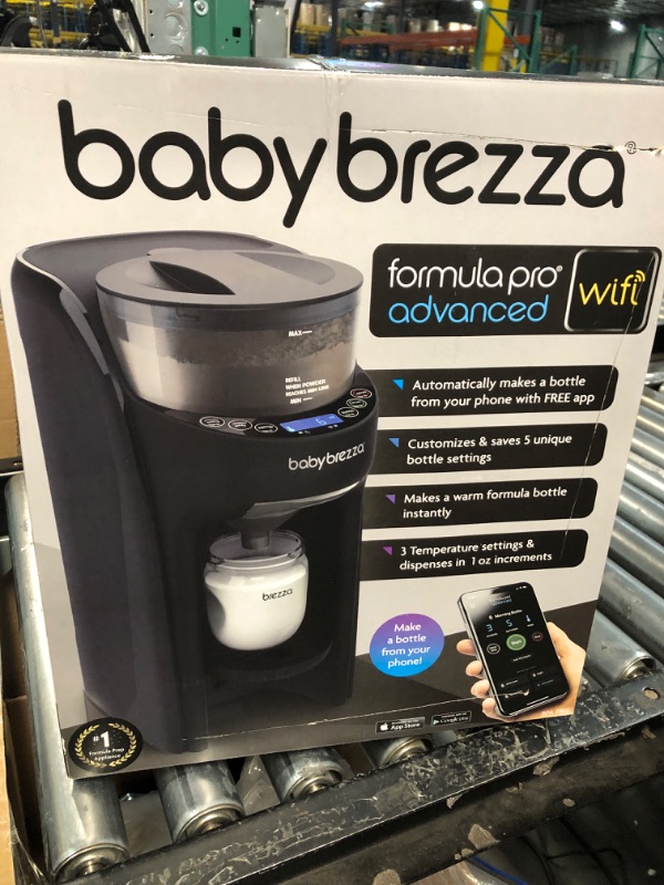 Photo 4 of ***DIRTY***Baby Brezza Formula Pro Mini Baby Formula Maker – Small Baby Formula Mixer Machine Fits Small Spaces and is Portable for Travel– Bottle Makers Makes The Perfect Bottle for Your Infant On The Go Advanced, WiFi