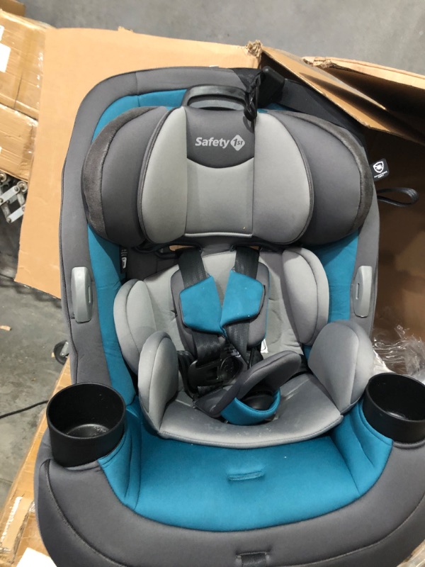 Photo 1 of **MINOR DAMAGE STAINS SEE NOTES**
Safety 1st Grow and Go All-in-One Convertible Car Seat, Rear-facing 5-40 pounds