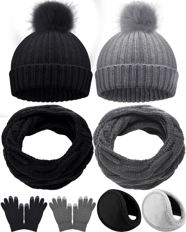 Photo 1 of (SIMILAR TO STOCK PHOTO, NO RETURNS) Liitrsh 9 Pcs Winter Warm Sets