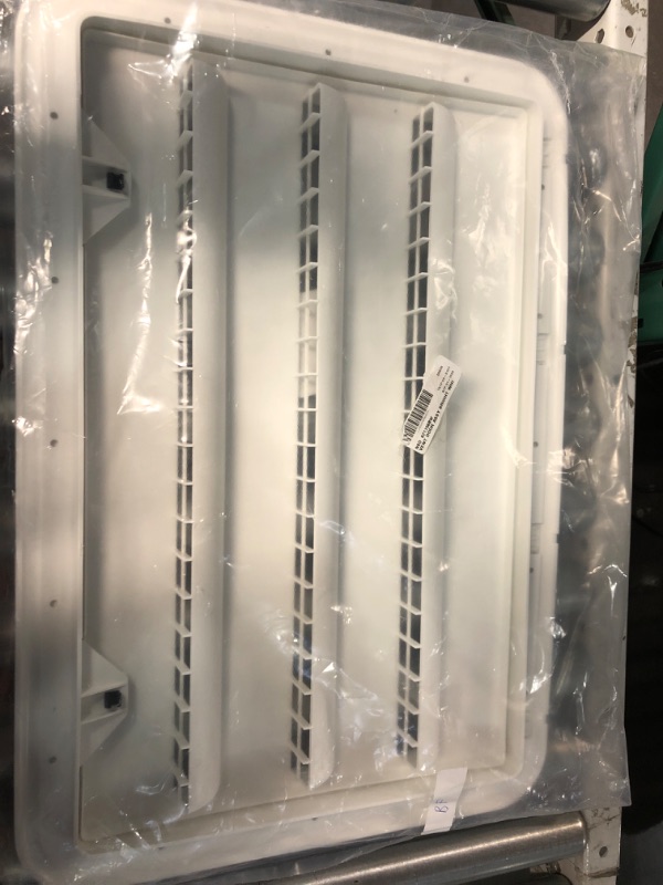 Photo 3 of NORCOLD INC 621156BK WHITE Refrigerator Side Vent--WHITE