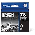 Photo 1 of EPSON T078 Claria Hi-Definition Ink Standard Capacity Black Cartridge (T078120-S) for select Epson Artisan Photo Printers