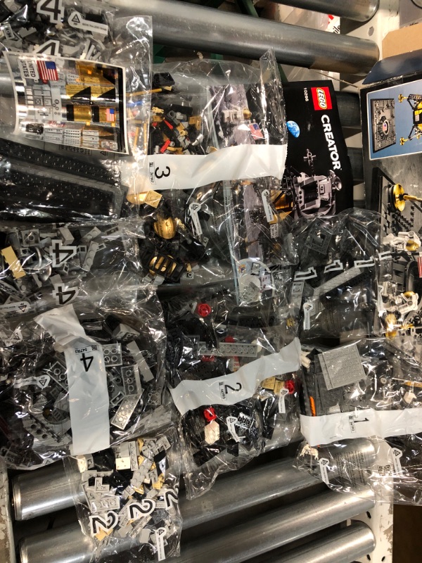 Photo 3 of (USED)(NO RETURNS) LEGO Creator Expert NASA Apollo 11 Lunar Lander 10266 Model Building Kit for Adults, Astronaut Mini Figures, Lunar Lander Replica, NASA Collectible for Home Office Décor, Gift Idea for Space Lovers