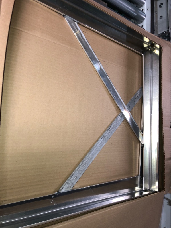 Photo 1 of Buyers Products - 1701040 Mounting Bracket Kit, Welded, Aluminum, 24 x 24 Inches 24x24 Inch