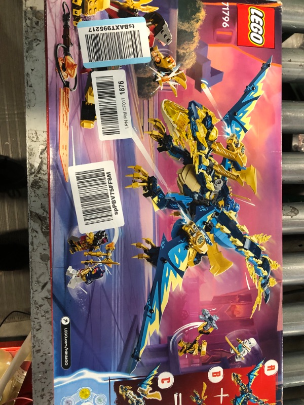 Photo 3 of *UNOPENED* LEGO NINJAGO Elemental Dragon vs. The Empress Mech 71796 Building Toy Set