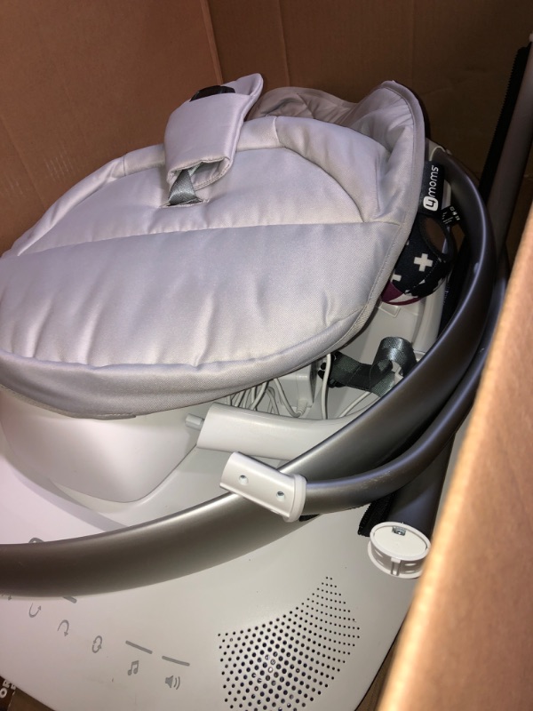 Photo 6 of 4moms MamaRoo Multi-Motion Baby Swing, Bluetooth Baby Swing with 5 Unique Motions, Grey Gray