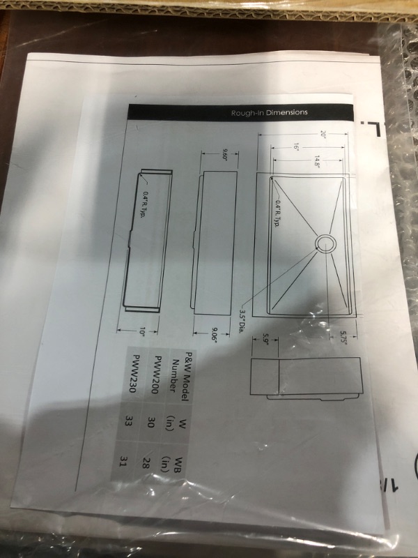 Photo 3 of (SIMILAR TO STOCK PHOTO)
33 Inch Undermount Kitchen Sink Stainless Steel-HACHENL 33×19 Inch Undermount Kitchen Sink 16 Gauge Brushed Nickel Stainless Steel Kitchen Sink 10 Inch Deep Single Bowl Kitchen Sink 33"(L)×19"(W)×10"(D) Stainless Steel