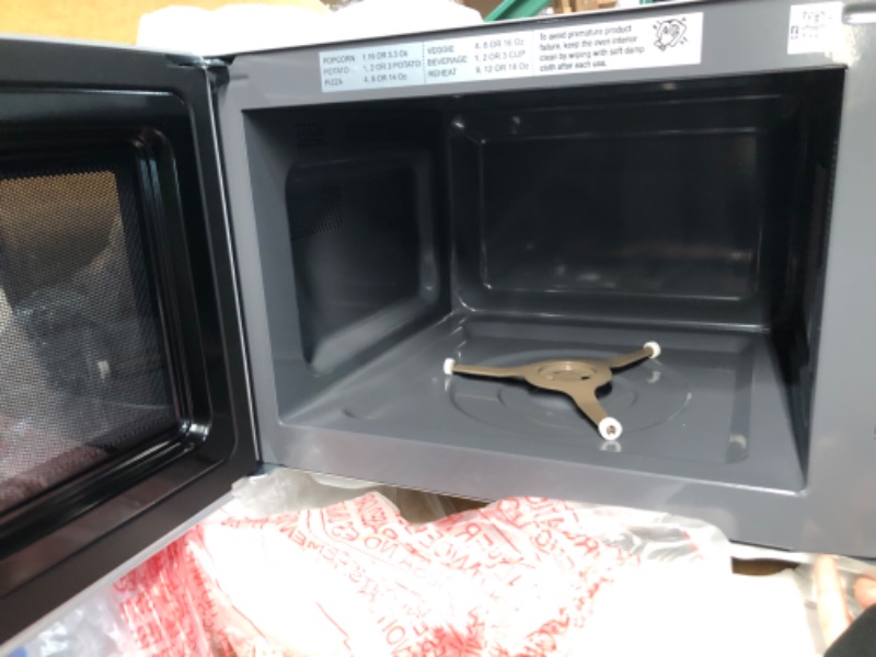 Photo 4 of **SEE NOTES** SHARP Countertop Microwave Oven. Works with Alexa. Orville Redenbacher's Certified. Removable 12.4" Carousel Turntable