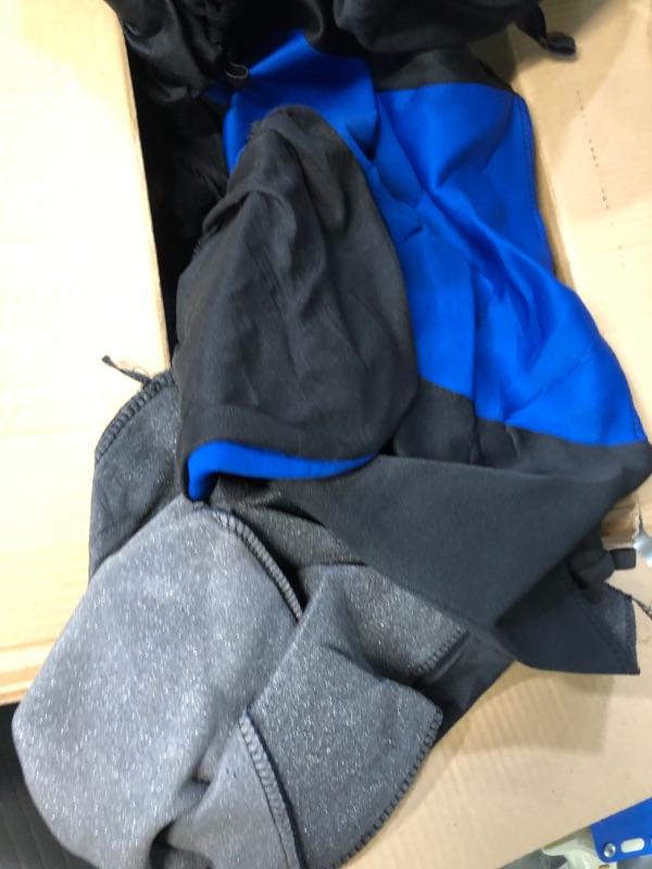 Photo 4 of BDK PolyPro Car Seat Covers Full Set in Blue on Black