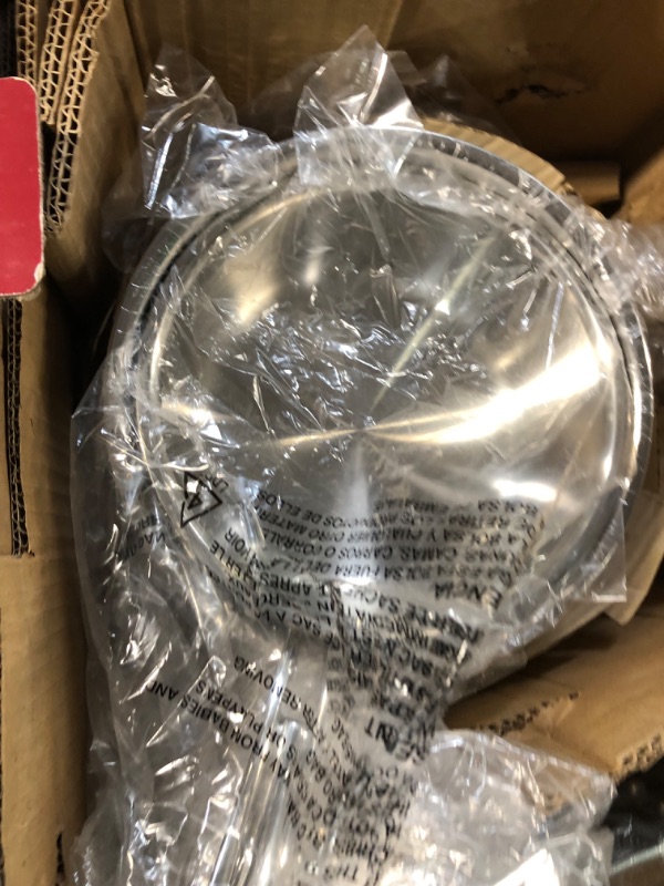 Photo 1 of 12 Piece Cookware Set by Cuisinart, MultiClad Pro Triple Ply, Silver, MCP-12N