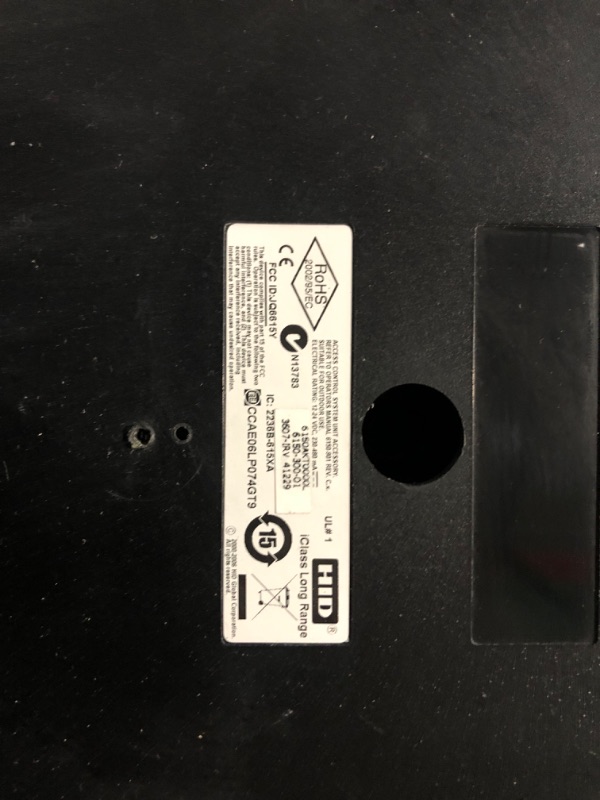 Photo 1 of HID 6150AKT0000 iCLASS R90 Long Range Smart Card Reader