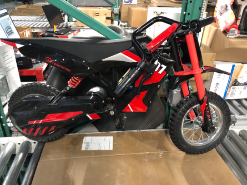 Photo 2 of EVERCROSS EV12M 36V Electric Dirt Bike,300W Motor, 15.5 Miles Range & 9.3 Mph Electric Motorcycle, 3 Speed Modes, Electric Dirt Bike for Kids 