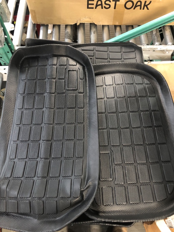 Photo 2 of (READ FULL POST) 6PCS Full Sets Tesla Model Y Floor mats 2024-2020 2023 2022 2021, All Weather 1st&2nd Seater Floor Mat and Front & Rear Trunk Mat, Waterproof Anti-Slip Heavy Duty Cargo Liner Mat, Car Accessories
