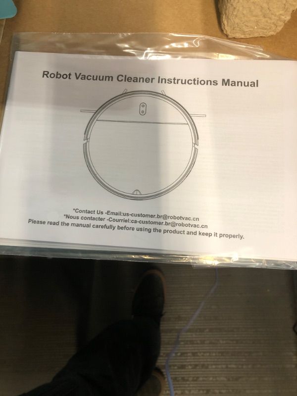 Photo 3 of **PARTS ONLY/NON-REFUNDABLE**
Robot Vacuum and Mop Combo, WiFi/App/Alexa, Robotic Vacuum Cleaner with Schedule, 2 in 1 Mopping.