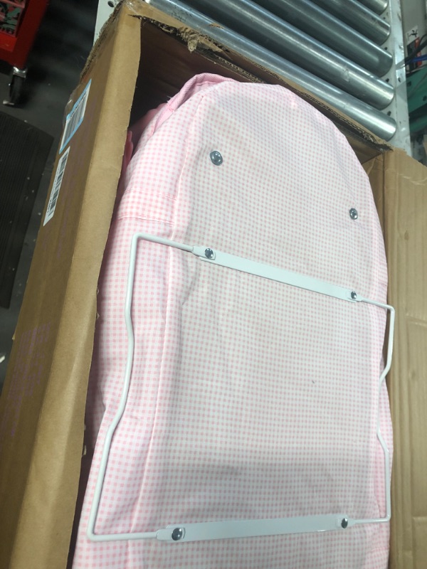 Photo 3 of Badger Basket 3-in-1 Doll Pram, Carrier, and Stroller (fits 18 inch Dolls), Pink Gingham