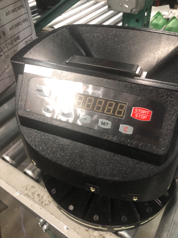 Photo 1 of ***PARTS ONLY READ NOTES***Cassida C200 Coin Sorter, Counter and Roller