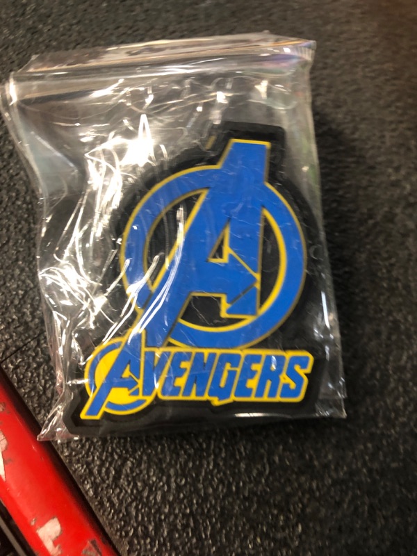 Photo 3 of Avengers Logo Soft Touch PVC Magnet 3 pack 