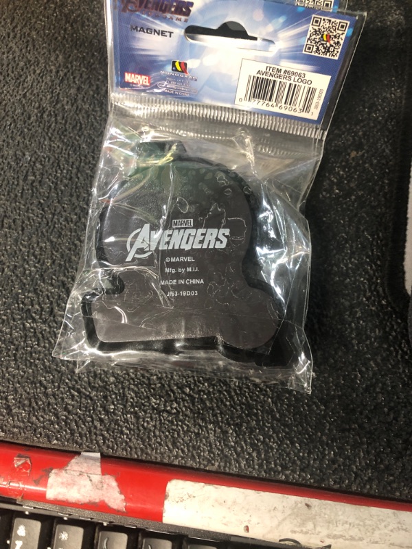 Photo 2 of Avengers Logo Soft Touch PVC Magnet 3 pack 