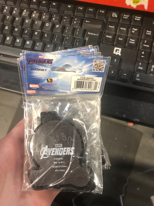 Photo 1 of Avengers Logo Soft Touch PVC Magnet