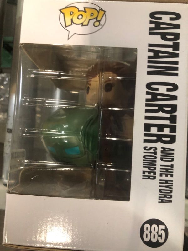 Photo 2 of Funko Pop! Deluxe Marvel: Year of The Shield - Captain Carter Riding Hydra Stomper