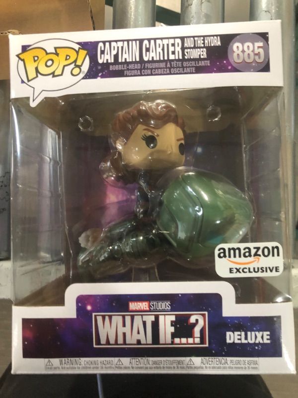 Photo 3 of Funko Pop! Deluxe Marvel: Year of The Shield - Captain Carter Riding Hydra Stomper