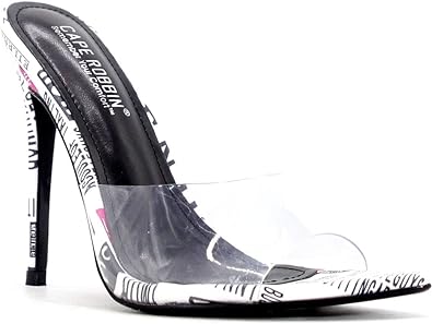 Photo 1 of Cape Robbin Melrose-sc Sexy Stiletto Transparent High Heels Sandal 9