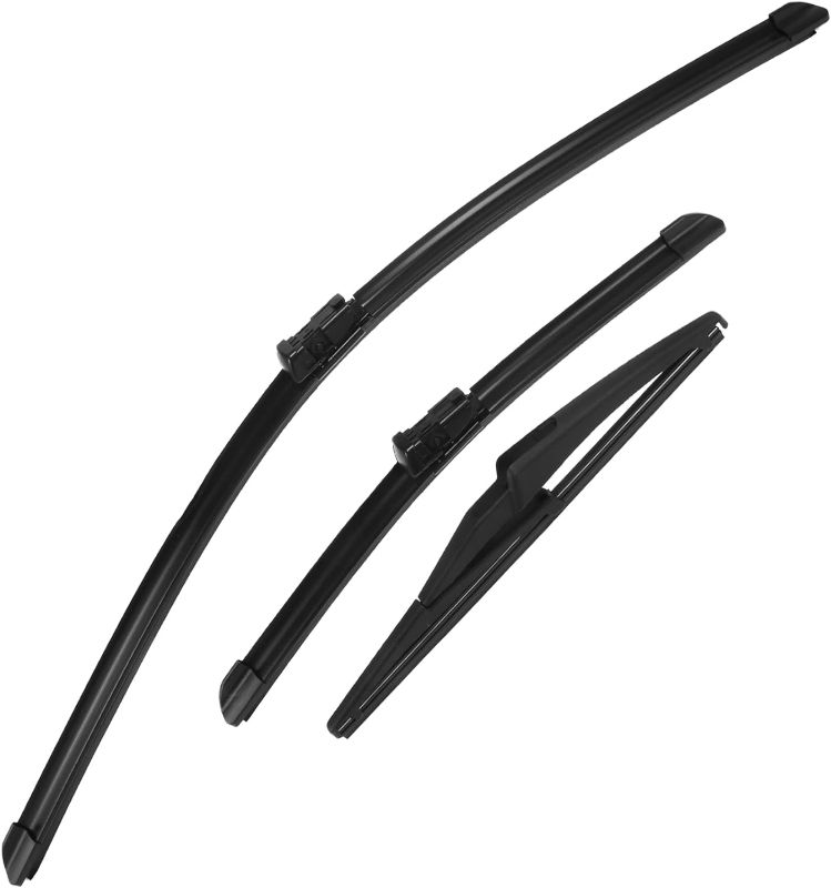 Photo 1 of ACROPIX 26" 14" 12" Front Rear Windshield Wiper Blade Set Fit for Fiat 500X 2014-2023 