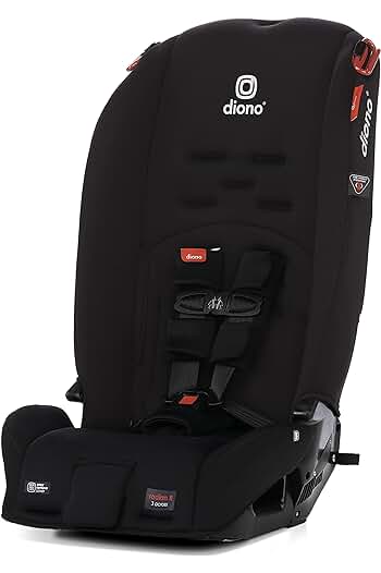 Photo 1 of (See Notes) Diono Radian 3R, 3-in-1 Convertible Car Seat, Rear Facing & Forward Facing.