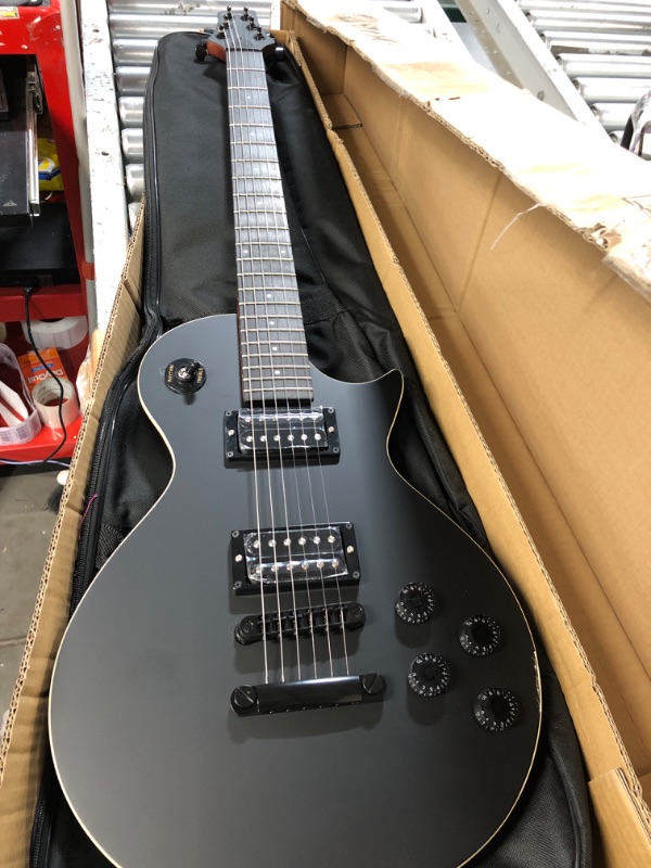 Photo 1 of Asmuse 39 Inch LP Electric Guitar Kit, Solid Body Les Paul Style Electric Guitar