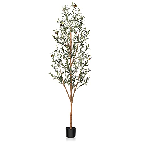 Photo 1 of **DAMAGE SEE NOTES**
Kazeila Artificial Olive Tree 6FT Tall Faux Silk Plant