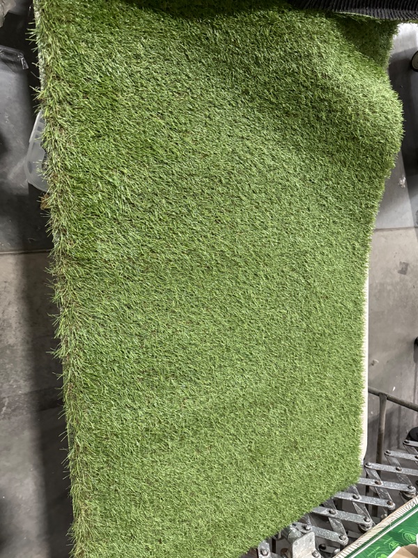 Photo 2 of ***READ NOTES***Weidear Artificial Grass 3 ft x 5 ft, 0.8 inch Fake Grass Mat