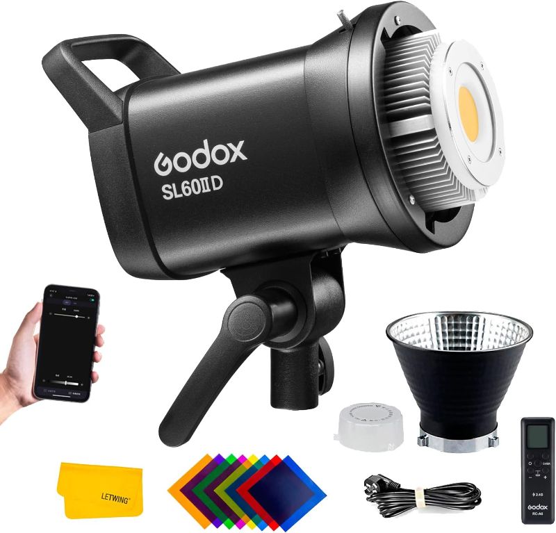 Photo 1 of Godox SL60IID SL60II-D LED Video Lights,5600±200K,CRI96+,TLCI97+