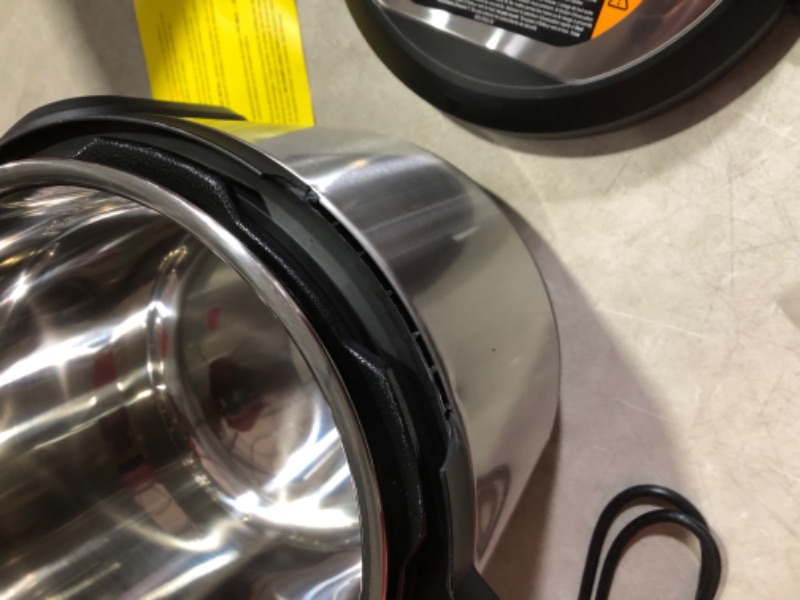 Photo 1 of ***USED - DAMAGED - UNTESTED - SEE COMMENTS***
Instant Pot Duo 7-in-1 Electric Pressure Cooker, Slow Cooker, Rice Cooker, Steamer