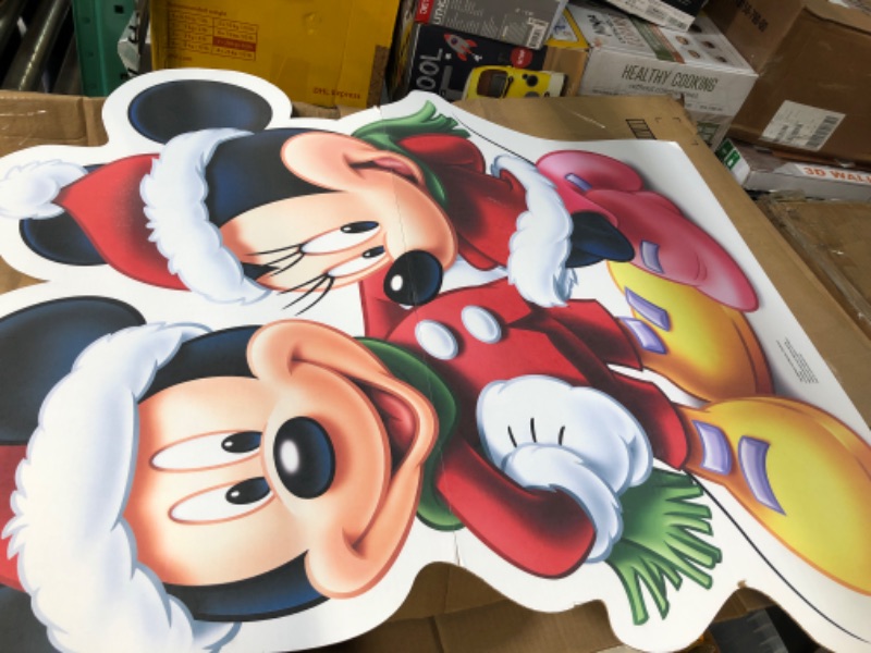 Photo 2 of Advanced Graphics Mickey & Minnie Christmas