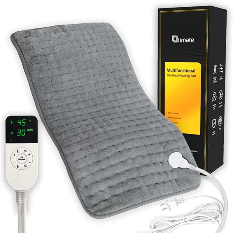 Photo 1 of * SET OF 2 * XL Heating Pad for Back Pain Relief Electric Heating Pads for Cramps with Auto Shut Off 6 Heat Settings for Neck Shoulder with Machine Washable FSA Heat Pad Gifts for Women Men 24 x 12 Inches