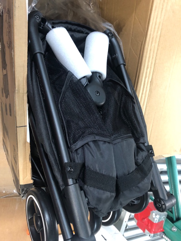 Photo 1 of Contours Itsy Ultra-Sturdy Compact Fold Lightweight Travel Toddler Stroller and Baby Stroller with Easy Carry Handle, Large UPF 50+ Sun Canopy, Storage Basket - Black