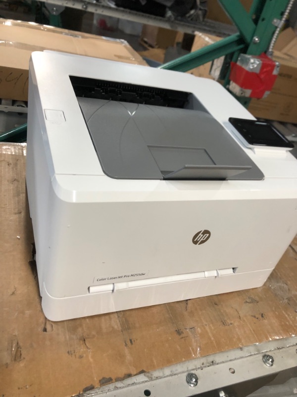 Photo 11 of * SEE NOTES * HP Color LaserJet Pro M255dw Wireless Laser Printer, Remote Mobile Print, Duplex Printing, Works with Alexa (7KW64A), White