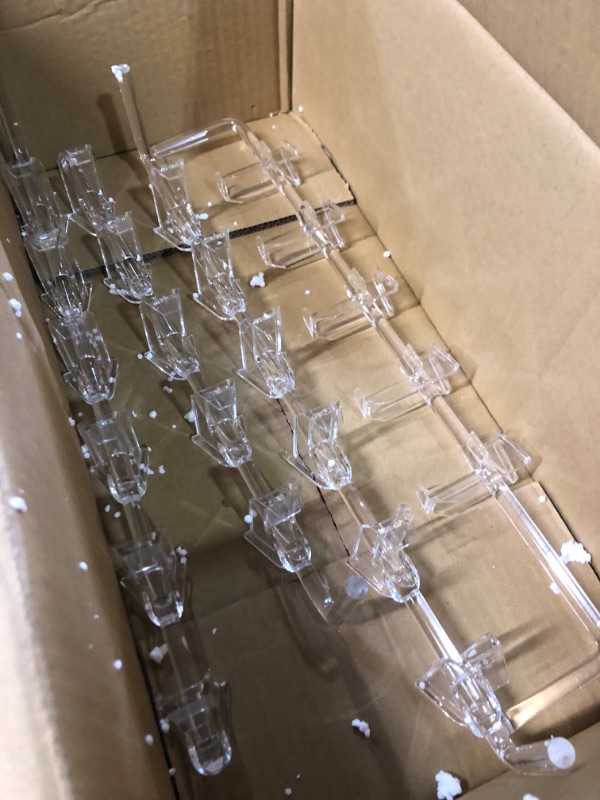 Photo 1 of * incomplete * sold for parts only *
Acrylic Display Stand - 7-Tier Black Action Figure Stand - Multilevel Acrylic Risers for Display 