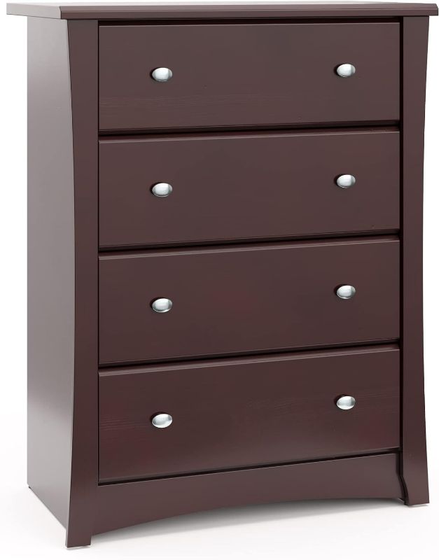 Photo 1 of ***READ NOTES***Storkcraft Crescent 4 Drawer Chest Brown