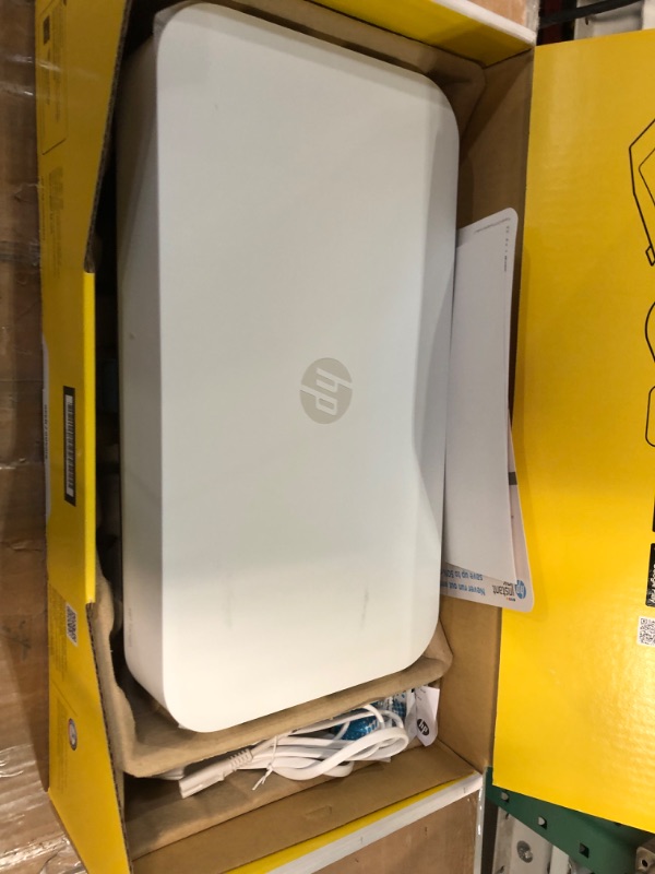 Photo 2 of HP Tango Smart Wireless Printer – Mobile Remote Print, Scan, Copy, HP Instant Ink, Works with Alexa(2RY54A),White