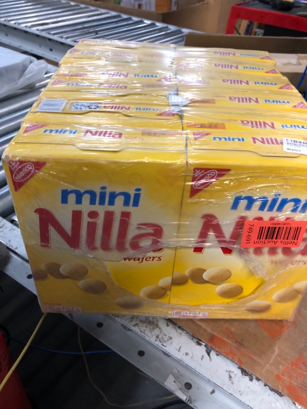 Photo 2 of * NONREFUNDABLE *
Nilla Wafers Mini Cookies, Vanilla Wafers, 12 - 11 oz Boxes 11 Ounce (Pack of 12)