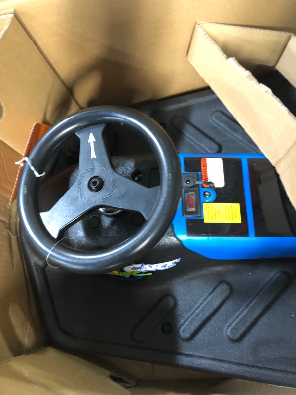 Photo 2 of **SEE NOTES**NON REFUNDABLE NO RETURNS SOLD AS IS***PARTS ONLY****Razor Crazy Cart Shift for Kids Ages 6+ (Low Speed) 8+ (High Speed) - 12V Electric Drifting Go Kart