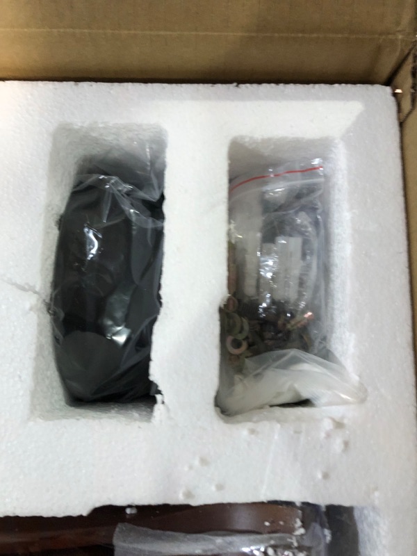 Photo 1 of Dannilong Farmhouse Ceiling Fan with Light and Remote 42" Rustic Flush Mount Ceiling Fans 5 Dual Finish Blades Carnegie Industrial Fandelier