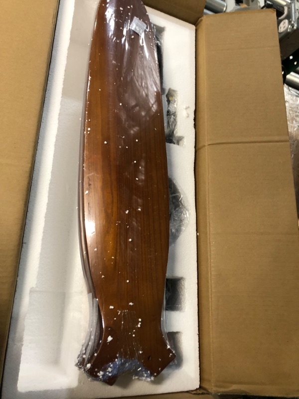 Photo 1 of Dannilong Farmhouse Ceiling Fan with Light and Remote 42" Rustic Flush Mount Ceiling Fans 5 Dual Finish Blades Carnegie Industrial Fandelier