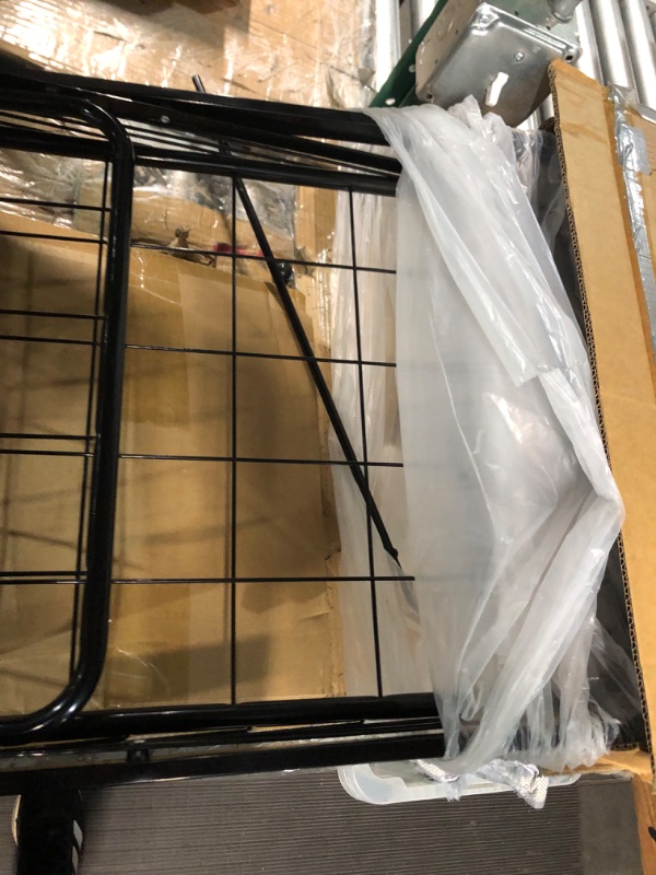 Photo 1 of VEVOR Folding Shopping Cart, Jumbo Grocery Cart with Double Baskets, 360° Swivel Wheels, Heavy Duty Utility Cart, 110 LBS Large Capacity