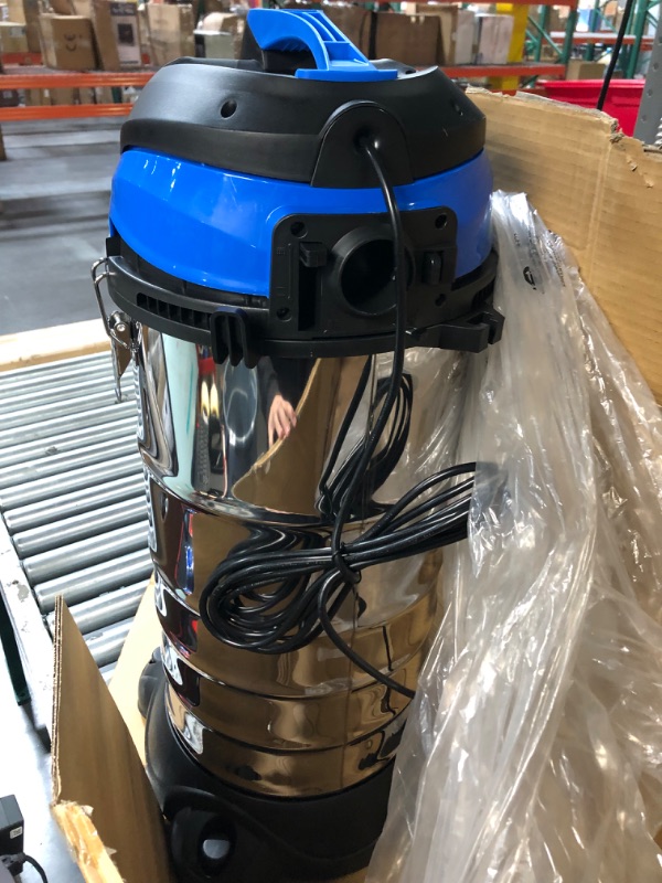 Photo 1 of ****MISSING ATTACHMENTS****VEVOR Dust Extractor Collector, 11 Gallon Capacity,1200W Powerful Motor Wet & Dry Vacuum Cleaner, HEPA Filtration System Automatic Dust Shaking,