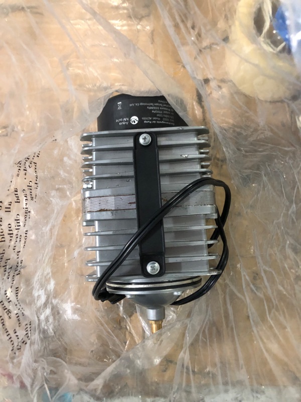 Photo 2 of ***SEE CLERK COMMENTS***Simple Deluxe LGPUMPAIR65 Air Pump 1030 GPH 35W 65L/min 6 Adjustable Air Flow Outlets with Airline Tubing 25 Feet for Aquarium, Pond, Hydroponics System, Silver