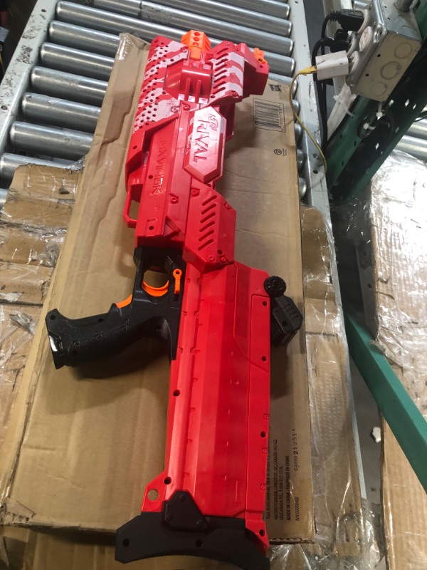 Photo 5 of ***NO FACE MASK***Nerf Rival Nemesis MXVII-10K, Red with Nerf Rival Face Mask (Red) Bundle