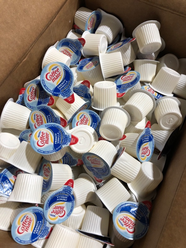 Photo 2 of * important * see all images *
Nestle Coffee mate Coffee Creamer, French Vanilla, Liquid Creamer Singles